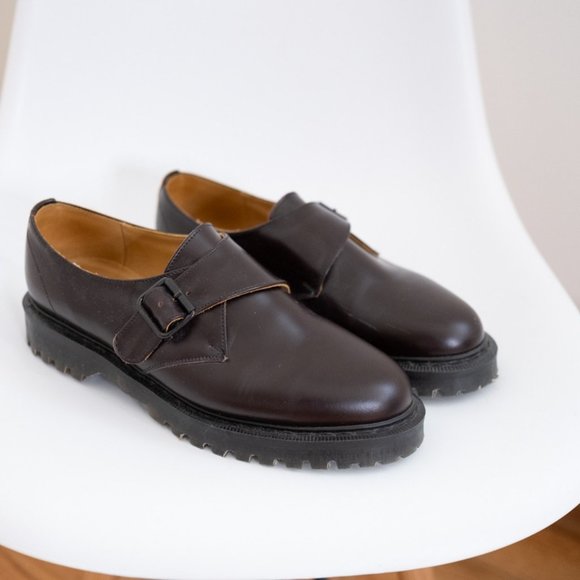 Toast X Solovair Monk Strap Shoes 